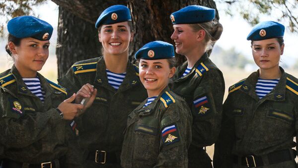 致命的な美：ロシア空挺部隊女性兵士 - Sputnik 日本