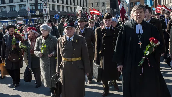 ラトビア、ナチス親衛隊の行進の参加者、１０００人を超える - Sputnik 日本
