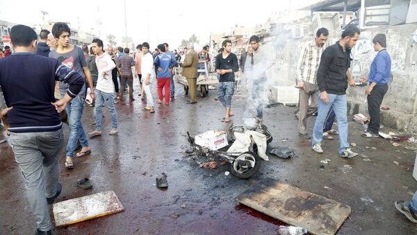バグダッド、スタジアムで爆発：死者数は増加中 - Sputnik 日本