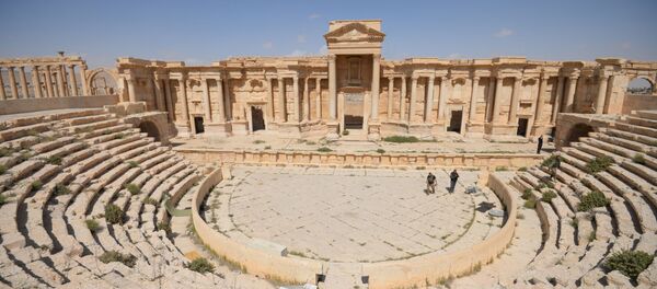 Разрушенная историческая часть Пальмиры - Sputnik 日本