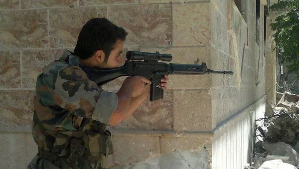 シリア兵士の願い：早く平和が来ますように - Sputnik 日本