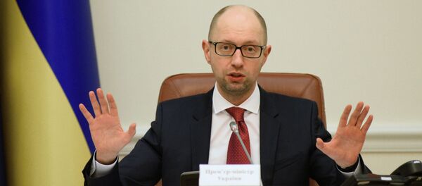 ウクライナのヤツェニュク首相 - Sputnik 日本