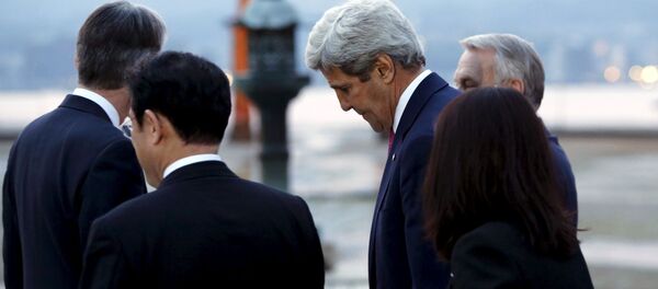 Главы МИД G7 у святилища Ицукусима в Японии Главы МИД G7 у святилища Ицукусима в Японии - Sputnik 日本