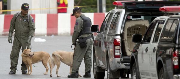 Полиция на месте взрыва в Бангкоке Полиция на месте взрыва в Бангкоке - Sputnik 日本