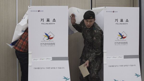 韓国与党　議会選挙で敗北の可能性ー出口調査 - Sputnik 日本