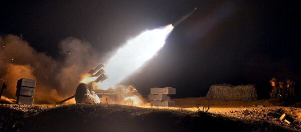 Запуск баллистической ракеты в Северной Корее - Sputnik 日本