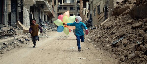 ダマスカスの子供たち - Sputnik 日本