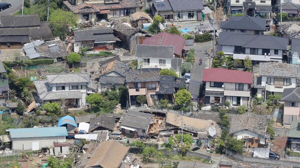 Последствия землетрясения в Японии - Sputnik 日本