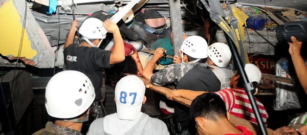 Последствия землетрясения в Эквадоре - Sputnik 日本