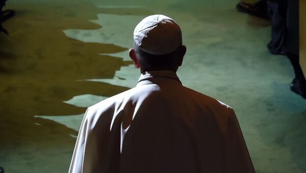 Папа Римский Франциск на Генеральной Ассамблее Организации Объединенных Наций в Нью-Йорке - Sputnik 日本