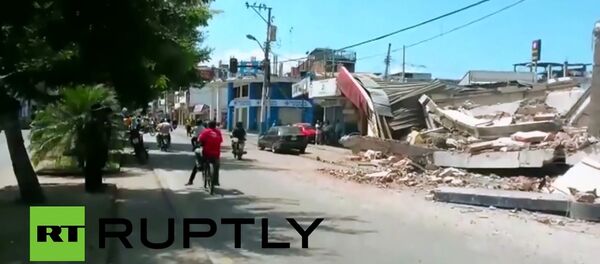 エクアドルの地震の被害状況 - Sputnik 日本