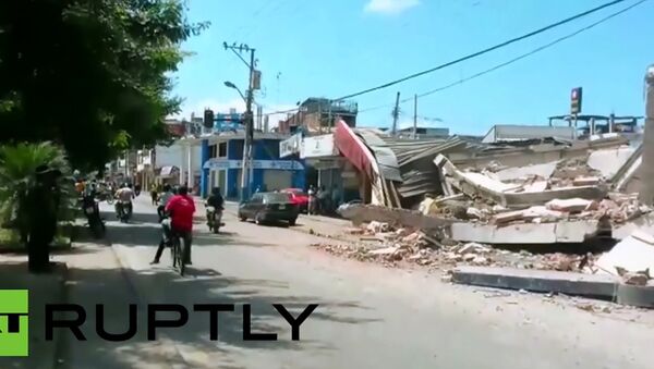 エクアドルの地震の被害状況 - Sputnik 日本