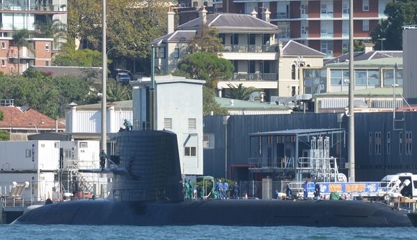第二次世界大戦後に初めてシドニーの港に入っている日本のそうりゅう級潜水艦「はくりゅう」も年例二国間演習に参加する - Sputnik 日本
