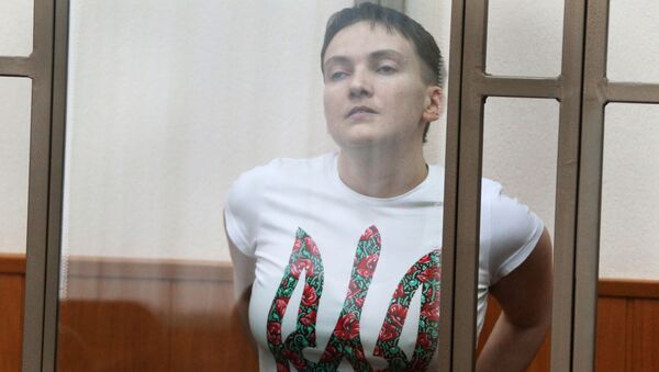 Заседание суда по делу Надежды Савченко - Sputnik 日本