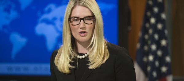 米国務省のマリー・ハーフ報道官 米国務省のマリー・ハーフ報道官 - Sputnik 日本