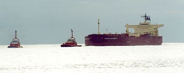 The Russian tanker Moskovsky Universitet - Sputnik 日本