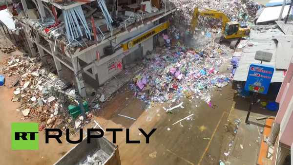 ドローンがエクアドル地震後の様子を撮影 - Sputnik 日本
