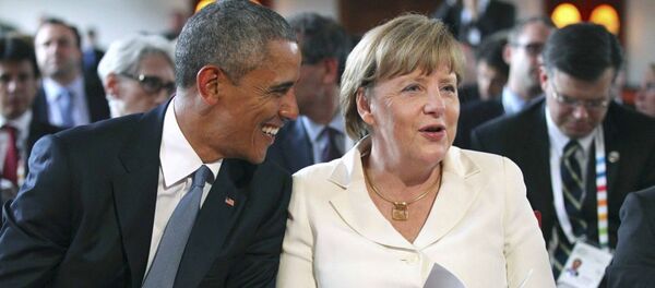オバマ大統領 対ロシア制裁についてメルケル首相の立場に同意 オバマ大統領 対ロシア制裁についてメルケル首相の立場に同意 - Sputnik 日本