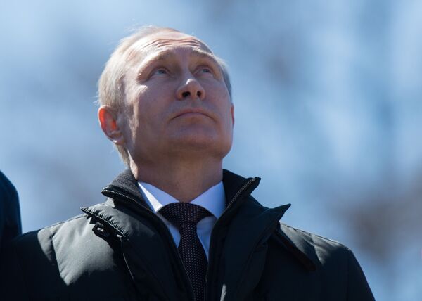 ヴォストーチヌィ宇宙基地でプーチン大統領 - Sputnik 日本
