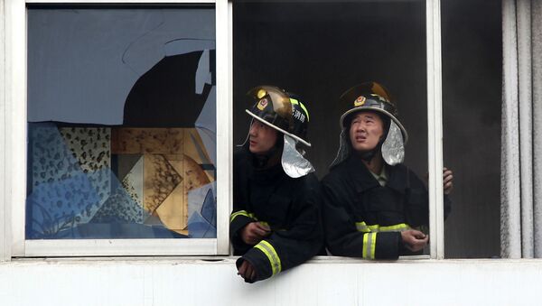 中国の工場で火災　死者19人に - Sputnik 日本