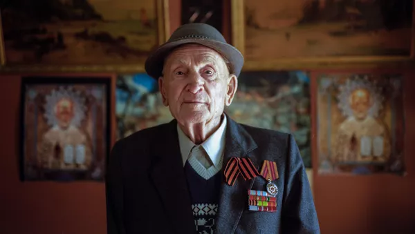 Ветеран Великой Отечественной войны Анатолий Фёдорович Добрынин