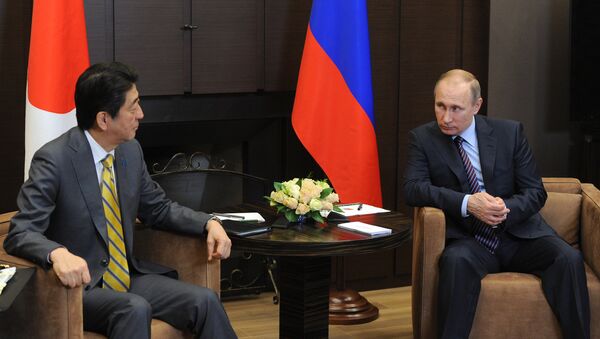 安倍首相「日本は、ロシア人のビザ簡素化の可能性を検討中」 - Sputnik 日本