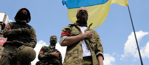 ウクライナの右派過激武装集団 ウクライナの右派過激武装集団 - Sputnik 日本