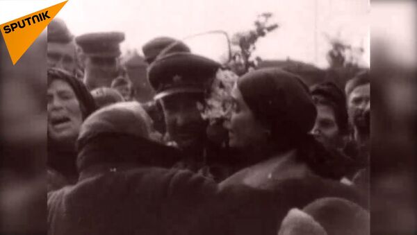 待望の戦勝記念日。 1945年5月9日撮影 - Sputnik 日本