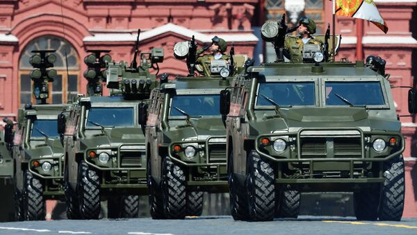 露軍に新たな戦闘モジュールを搭載した機動装甲車「タイガーＭ」が装備される - Sputnik 日本