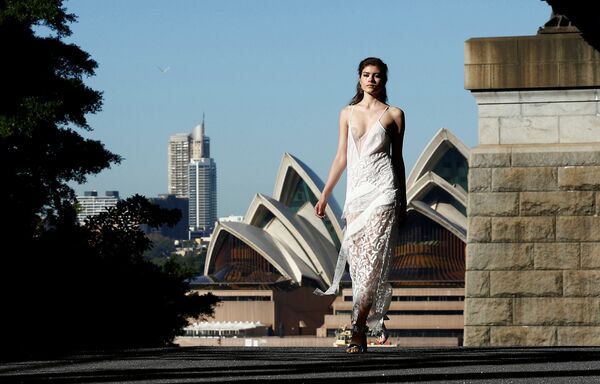 オーストラリアのファッションウィーク、シドニーのオペラハウスを背景に - Sputnik 日本