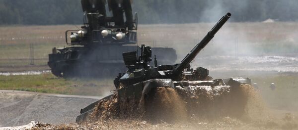 T-90戦車、第二回国際フォーラム「機械建設技術2012」で T-90戦車、第二回国際フォーラム「機械建設技術2012」で - Sputnik 日本