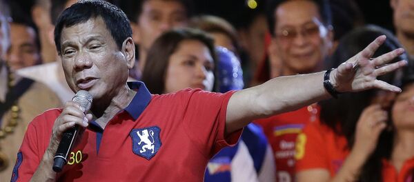フィリピンのドゥテルテ大統領 フィリピンのドゥテルテ大統領 - Sputnik 日本