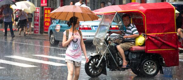 中国で豪雨 - Sputnik 日本