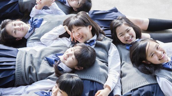 日本の中学生 - Sputnik 日本