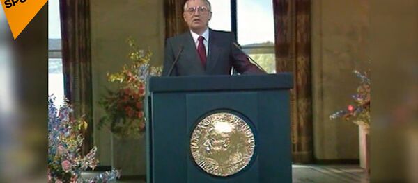 ゴルバチョフ氏ノーベル賞スピーチ ゴルバチョフ氏ノーベル賞スピーチ - Sputnik 日本