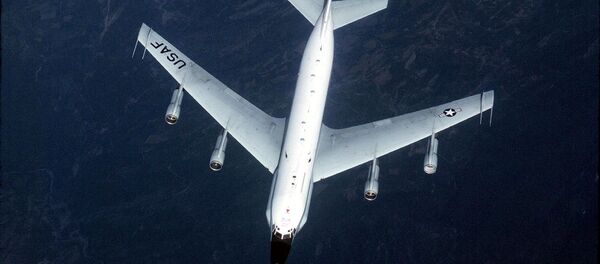 US Air Force shows an RC-135 surveillance aircraft US Air Force shows an RC-135 surveillance aircraft - Sputnik 日本