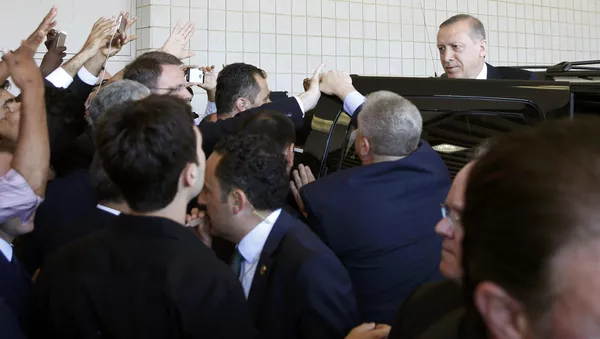 またトルコ大統領のボディーガードがいちゃもん、今度の相手はオバマ氏のボディーガード - Sputnik 日本