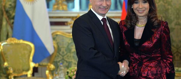 プーチン大統領とアルゼンチンのキルチネル大統領との会談 プーチン大統領とアルゼンチンのキルチネル大統領との会談 - Sputnik 日本