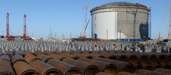 「ヤマルLNG」工場の建設 「ヤマルLNG」工場の建設 - Sputnik 日本