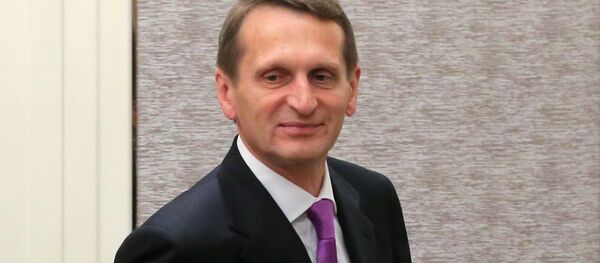 ナルィシュキン氏、日本首相に露大統の書簡渡す - Sputnik 日本