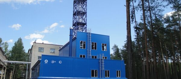 「RosRAO」率いるロシア企業のグループによって構築された福島のトリチウムを除去するためのテスト設備。 「RosRAO」率いるロシア企業のグループによって構築された福島のトリチウムを除去するためのテスト設備。 - Sputnik 日本