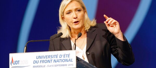 フランスの右派政党「国民戦線」党首、マリー・ルペン氏 フランスの右派政党「国民戦線」党首、マリー・ルペン氏 - Sputnik 日本