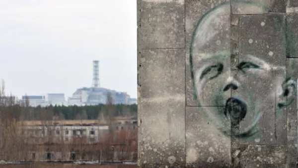 プリピャチ市のグラフィティ - Sputnik 日本