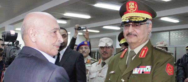 リビア軍のハリフ・ハフタル総司令官 - Sputnik 日本