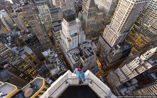 ニューヨークの高層ビルの屋根の上で - Sputnik 日本