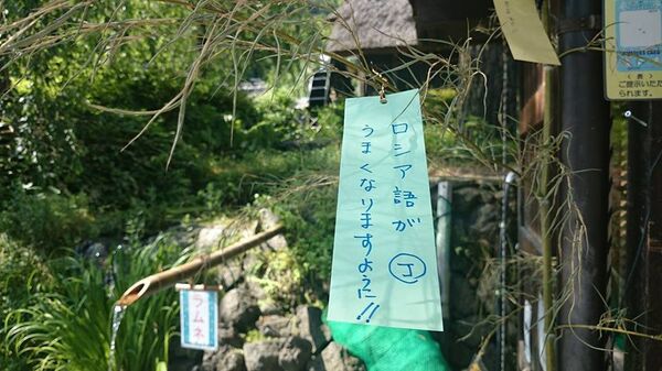 香取潤さんの短冊 香取潤さんの短冊 - Sputnik 日本