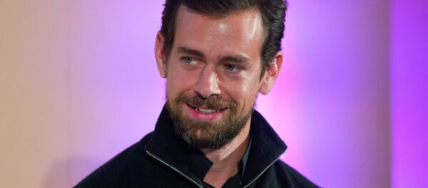 Jack Dorsey, CEO of Square, Chairman of Twitter and a founder of both ,holds an event in London Jack Dorsey, CEO of Square, Chairman of Twitter and a founder of both ,holds an event in London - Sputnik 日本