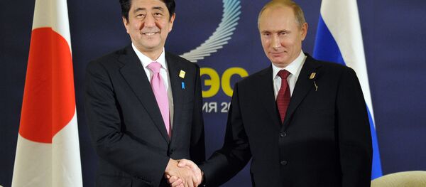 安倍首相とプーチン大統領 安倍首相とプーチン大統領 - Sputnik 日本