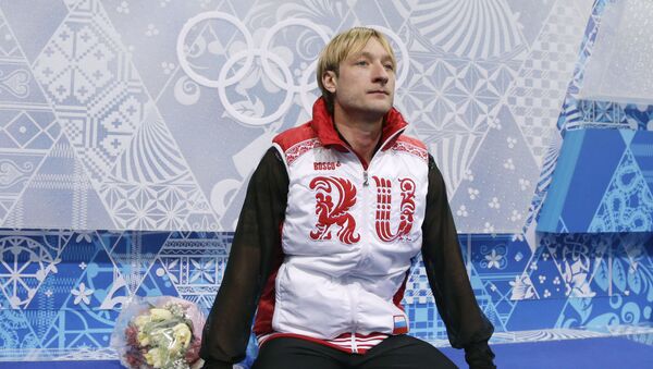 2度のオリンピック優勝経験のあるフィギュアスケートのプルシェンコ選手 - Sputnik 日本