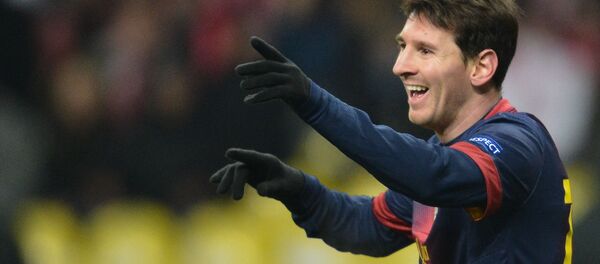 「バルセロナ」のリーダー、リオネル・メッシが白髪に - Sputnik 日本